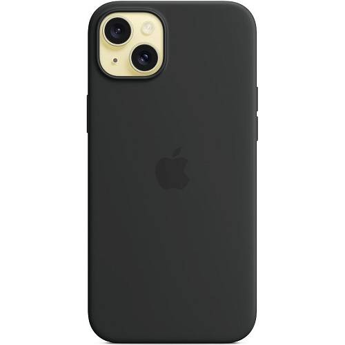 Чехол для смартфона iPhone 15 Plus Silicone Case with MagSafe, Black